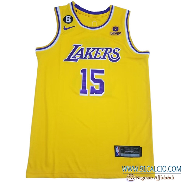 2022 75th Anniversary TOSCANO #95 Los Angeles Lakers City Edition